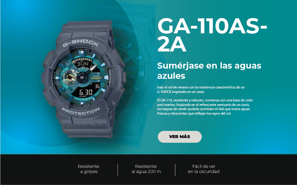 GA-110AS banner reloj gshock guatemala