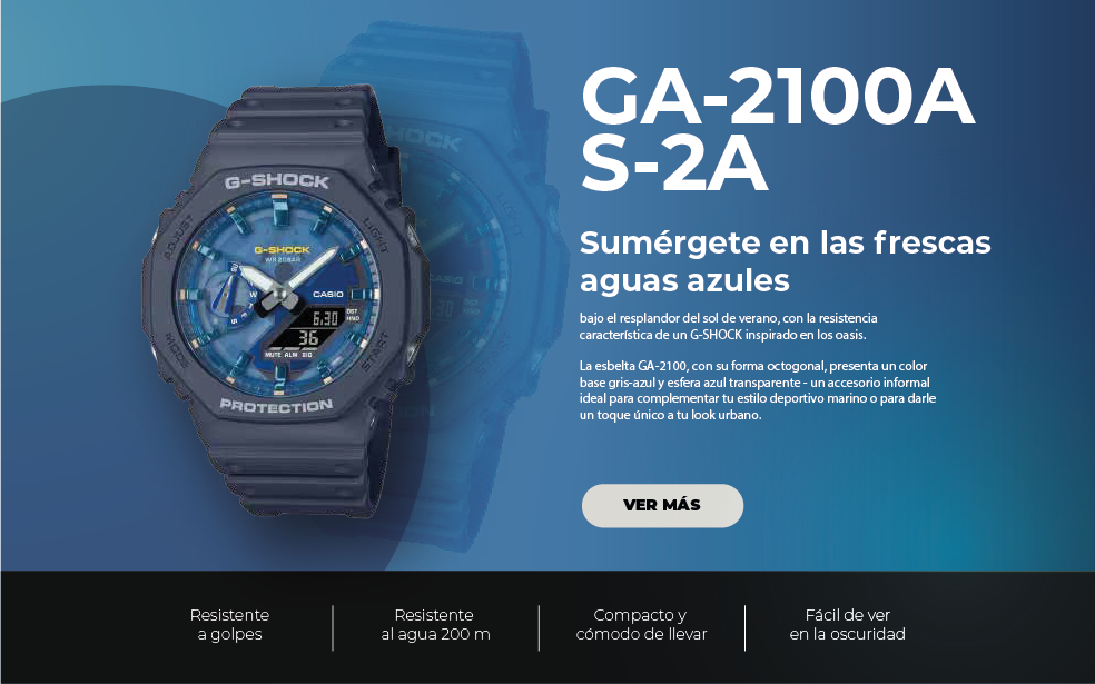GA-2100AS reloj gshock guatemala