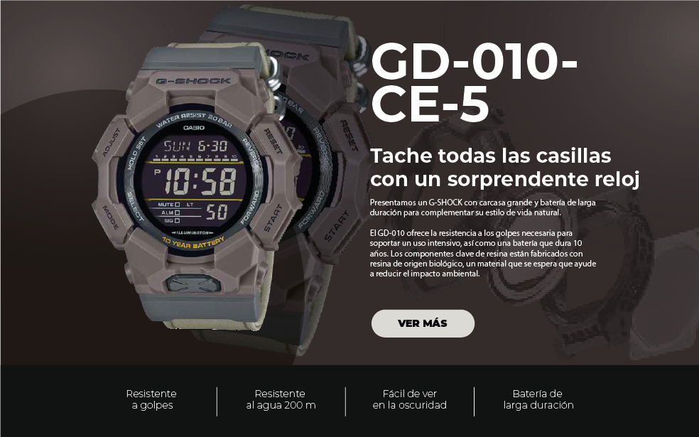 GD-010CE reloj gshock guatemala