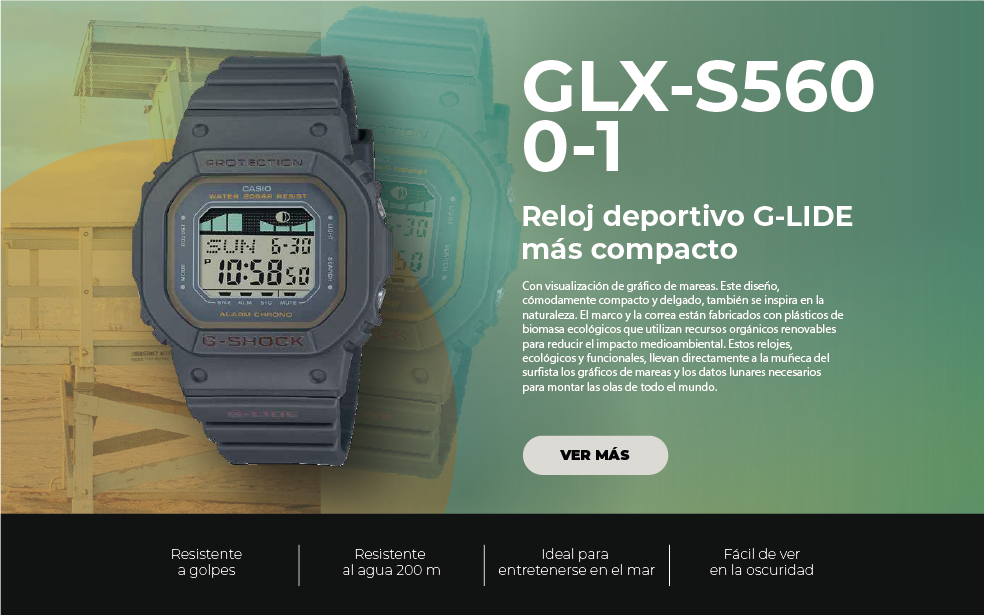 reloj gshock modelo GLX-S5600
