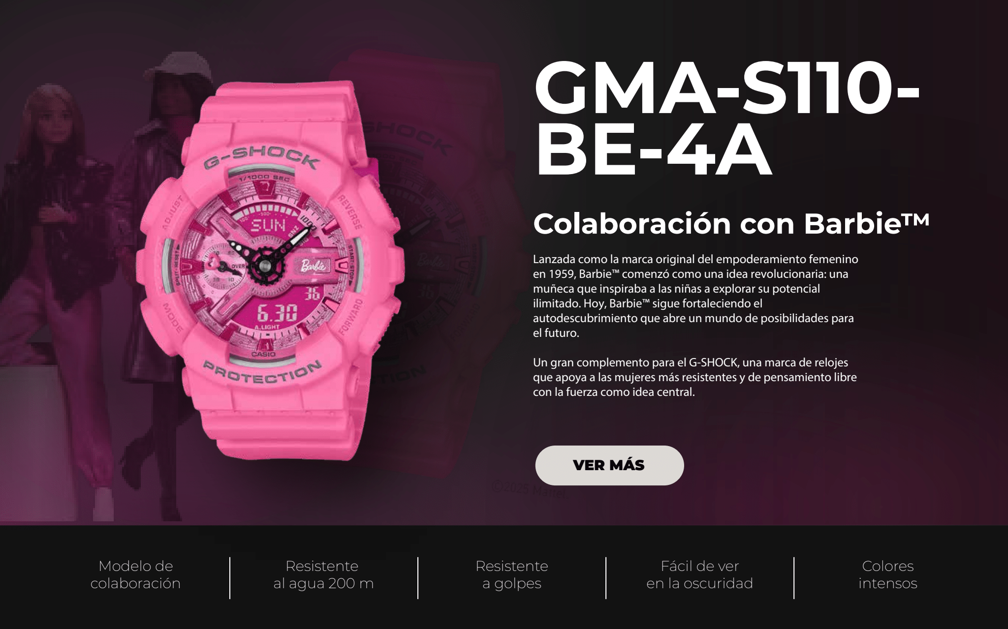 relojes g-shock gma-s110-be-4a